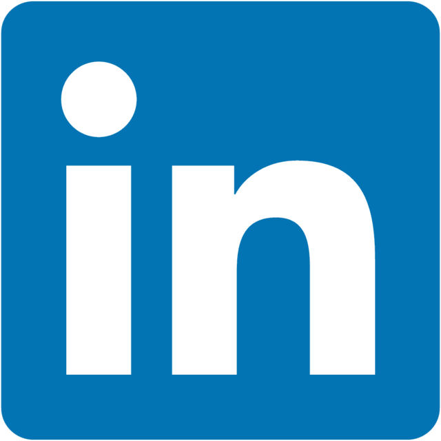 LinkedIn's logo.