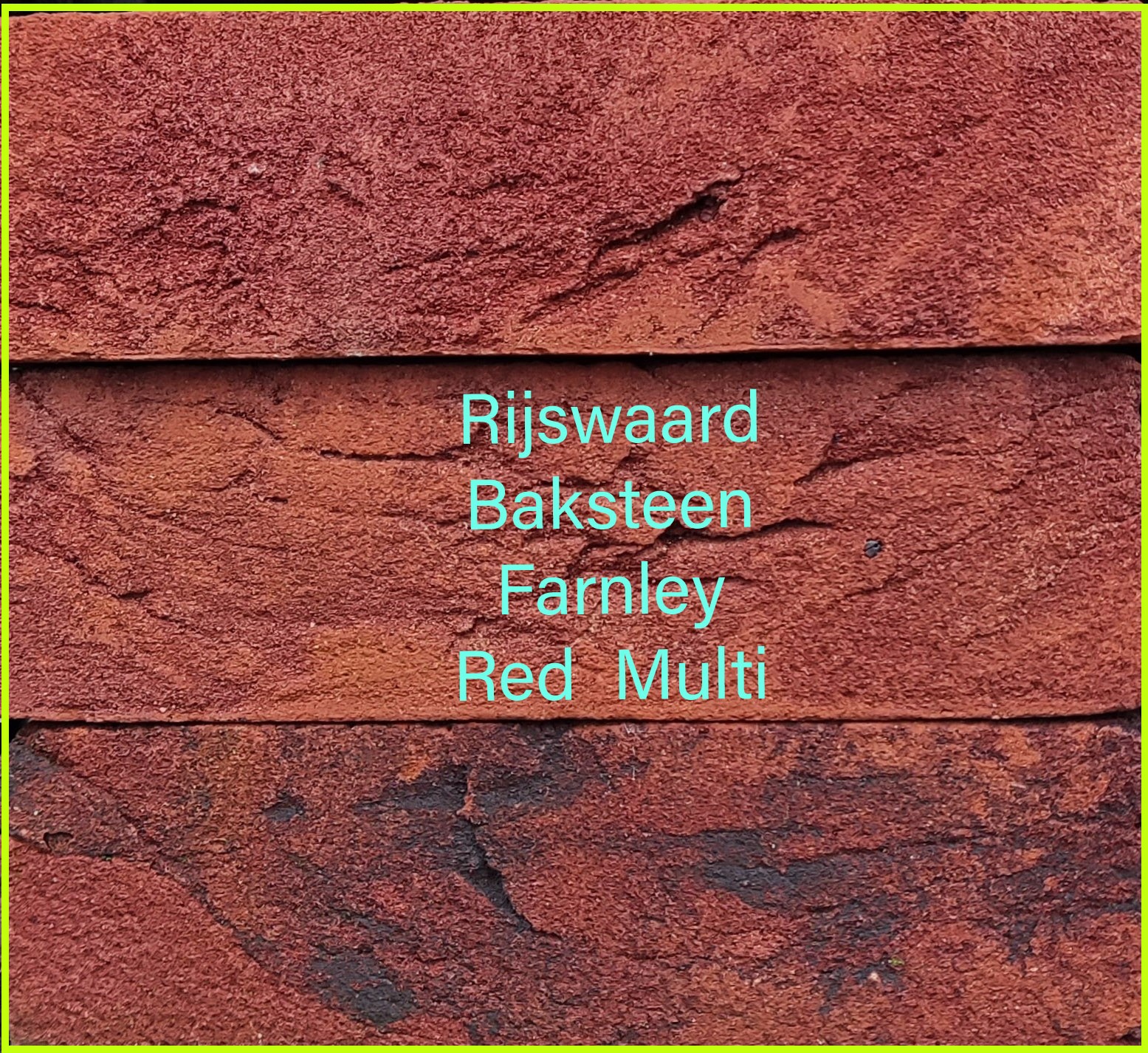 Baksteen Farnley red multi